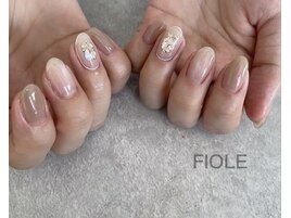 キレイめネイル♪