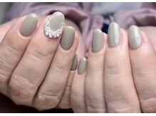 シス 福岡市南区高宮店(Sis)/ダイヤモンドネイル/32石