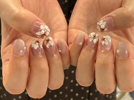 フラワーネイル