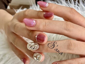 サナ 久が原 千鳥町(S’ana)の写真/［当店オリジナルデザイン多数］定額デザイン¥6980/¥7980(初回)■フィルイン施術対応◎持ち込みもネイルOK!