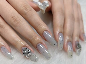 アンジュール 蘇我(unjour)の写真/【当店1番人気★design course ¥9000】持ち込み/フルアートOK！抜け感のあるトレンドデザインが大人気♪