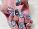 海 ネイル シェル