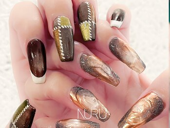 ヌル ネイル 新宿(NURU NAIL)/個性派/韓国個性派/チェック