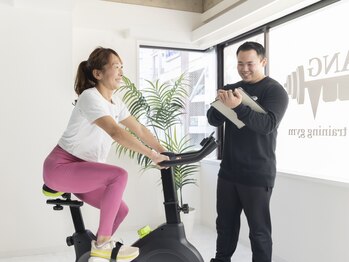 ファング 茅ヶ崎店(FANG)の写真/頑張った分だけ結果が出る!!正しいフォームでトレーニングすることで骨盤矯正産後太りにも◎子連れOKです！