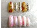 定額トレンドニュアンスネイル