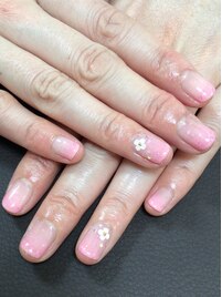 シンプルジェルネイル＆本格ケア