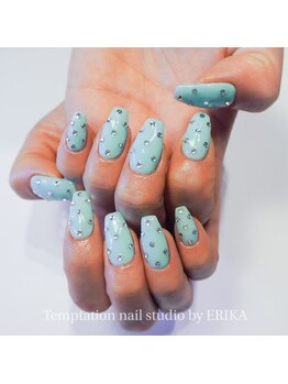 テンプテーション ネイル スタジオ(Temptation nail studio)/ミントネイル