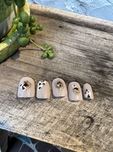 ネイルサロン リスタ(Rista)/ニュアンス　アニマル　マット