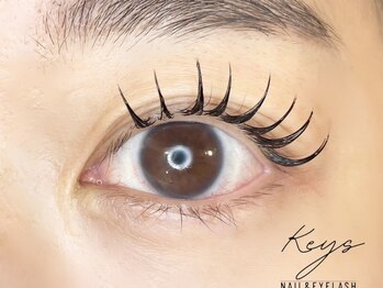 ネイルサロン キーズ(Nail salon Keys)の写真/話題の新技術でサロン帰りを再現【エクパーマ】LEDエクステ140本+まつげパーマ導入キャンペーン価格¥10300
