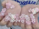 ベイビーピンクネイル