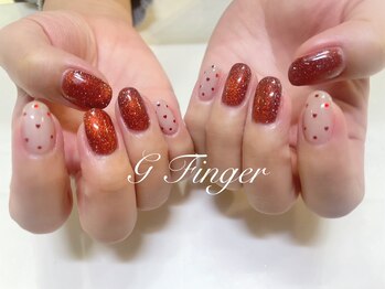 ボルドー×ハートホロドット♪