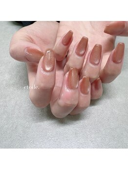 エトワールネイル 高崎緑町店(Etoile)の写真/デートにぴったり♪上品マグネットネイルで指先からモテ可愛に◎おすすめ！