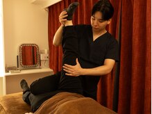 余白整体 CILUNE 茅ヶ崎【肩こり・マッサージ・整体】/脚の裏まで伸びていく