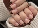 レオパードフレンチネイル