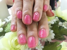 プルミエ ネイル(Premier Nail)/ガーリー☆彡ピンクワンカラー