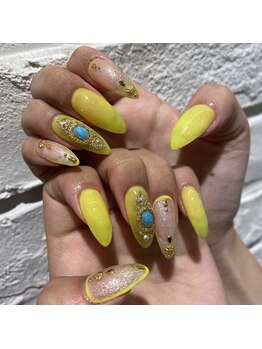 グラマラス プレジール 中野店(glamourous plaisir)/ネオンカラーネイル