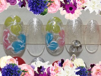 ホワイトカラー(White Color)/デザインアートネイル☆