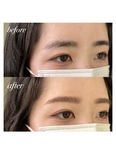 エールバイボヌール(Ere by Bonheur)/眉ワックス眉デザイン平行眉