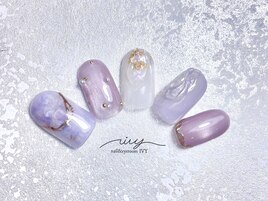 ニュアンスパープル