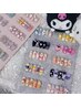 【ハンド/初回オフ無料】ぷっくり3Dキャラクターパーツつけ放題¥7980