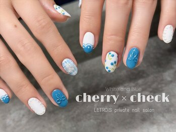 ルトロワ(LETROIS)/さくらんぼネイル