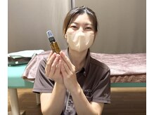 肩こりらくだ 上水戸店の雰囲気(魔法のオイルを使って血液の流れを良くし施術箇所を絞り込みます)