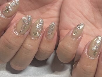 ネイル アンド まつげエクステサロン キュア(Cure)/キラキラネイル