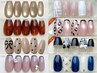 【オフ無料】人気No.5★定額6,840円コース ─ 人気/定番アートネイル200種♪