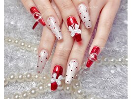 クリスマスネイル