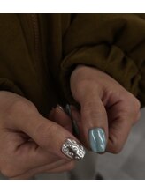 プクネイル(puku nail)/mirror design