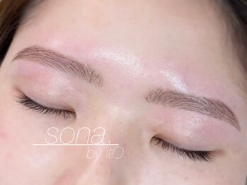 ソナ バイ イト(sona by itO.)の写真/【自眉毛を活かしたスタイリングワックスで印象UP】プロが自信の持てる、扱いやすい目元をご提案！