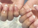 王道白フレンチネイル♪