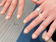 アイネイルズ 渋谷店(I nails)/クリアフレンチ￥16225