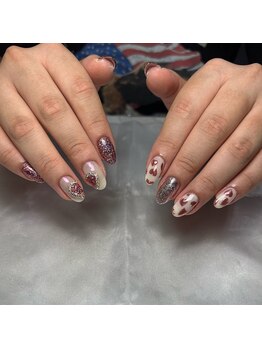 レディスペネイル ノマエ 名駅店(Redispe nail nomae)/ハートネイル