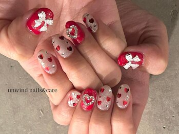 アンワインド ネイルアンドケア(unwind nails&care)/パーツ付け放題