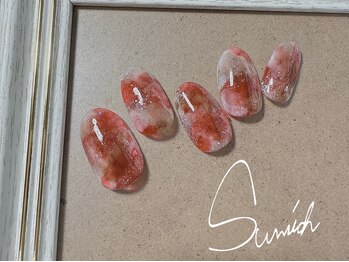 サンリッチ 恵比寿(Sunrich)/爪が薄い方必見/爪育ネイル