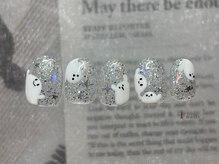 アイネイルズ 横浜EAST店(I-nails)/手描きおばけネイル