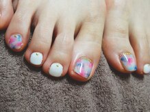 リ ボディ 札幌駅前店(Re Body)/マーブルフットネイル 6050円