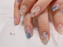 アイネイルズ 渋谷店(I nails)/シェルサマー￥9480