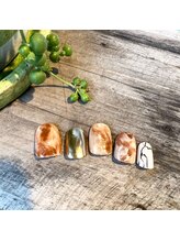 ネイルサロン リスタ(Rista)/ニュアンス マーブル ミラー