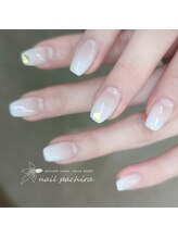 ネイルパキラ(nail pachira)/鉄板☆ホワイトカラーグラデ