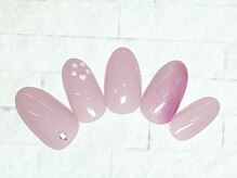 アルセア 上野御徒町店(Alcea)/手描　花　ピーコック　シンプル