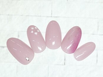 アルセア 上野御徒町店(Alcea)/手描 花 ピーコック シンプル