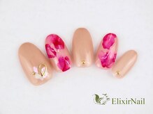 エリクサーネイル 五反田(Elixir Nail)/定額a シンプル／クーポン使用