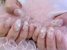 【ハンド ジェル】持ち込みシンプルアート　