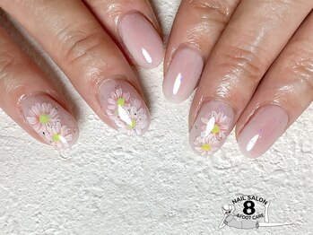 ネイルエイト 新百合ヶ丘(nail8)/チークネイル♪