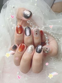 秋ネイル