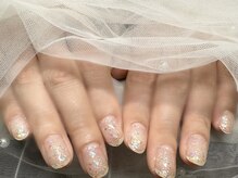 ローラン(LORAN)/ラメワンカラーnail