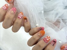 ディーネイル 池袋(D-nail)/【森】ハワイアン ネイル