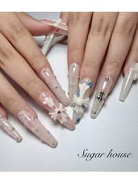 お花クロスモールド